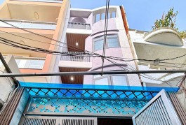 BÁN NHÀ HẺM 4M KONH DƯƠNG VƯƠNG P13 Q6- DT 72M2, 4.1m x 17.5m, GIÁ 7.48 TỶ