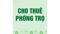 Cho Thuê Phòng Trọ khép kín, vị trí trung tâm phường 10, quận 3