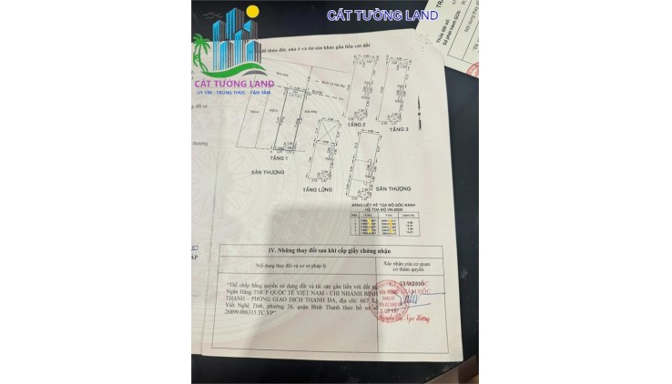 Bán nhà 4x16m, 5 Tầng. Hẻm 8m ngay sát Đường Số 1, Phường 11, Giá 6.8 tỷ