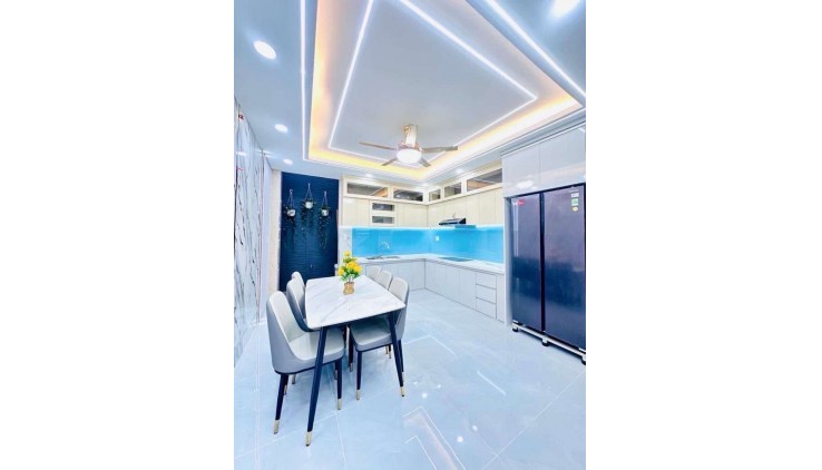 Nhà mới hxh full nt 57m2-5tang sát mt Huỳnh Thị Hai Q12 , liền kề chợ Ngã 3 Bầu , 6 tỷ 0932030061