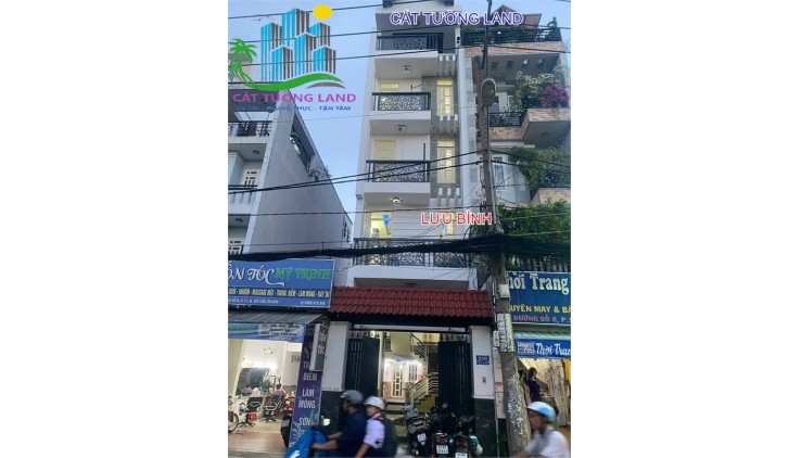 Bán nhà 4x20m, 6 Tầng. Mặt tiền Đường Số 8, Phường 11, Sát Lê Văn Thọ