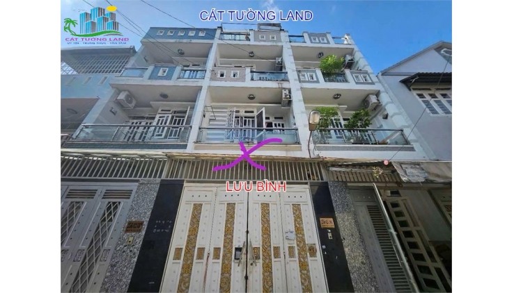 Bán nhà 4 Tầng đường Phan Huy Ích, đang khai thác 7p CHDV, DT 21tr/th, chỉ 5.95 tỷ