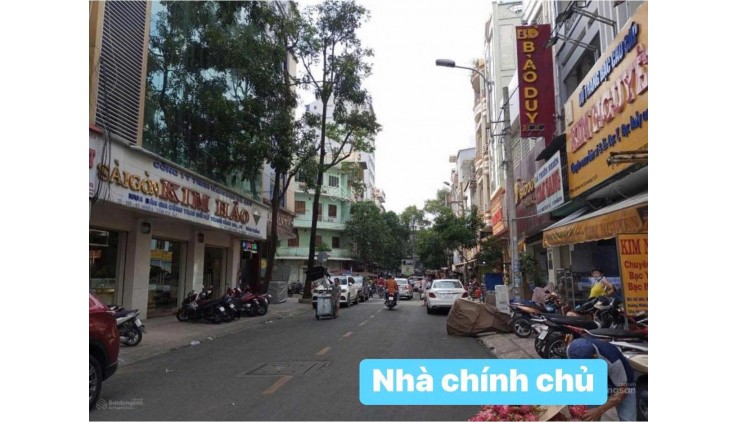 **V.I.P Quận 5- Nhà 2 MT Nhiêu Tâm Khu Đặc Thù KD Vàng Bạc 4X20,6Tầng Hơn 59TỶ