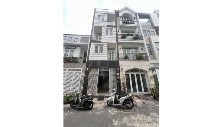 HẺM XE HƠI - TÔ HIỆU - TÂN PHÚ -  56M2 - 4 TẦNG BTCT 6PN 6WC - CHỈ 7.5 TỶ