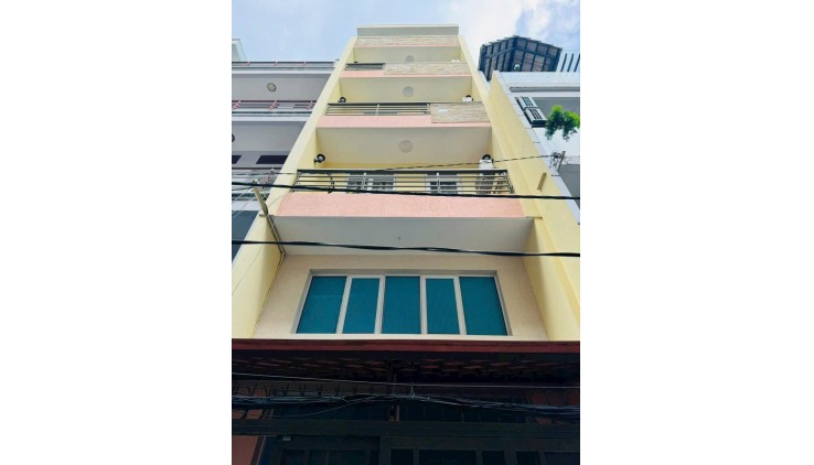 ***Bán Nhà 6 Tầng HXH Nguyễn Đình Chiểu P2 Quận3 –Ngang Hiếm 4.4m,4PN
Chỉ 11.3Tỷ TL