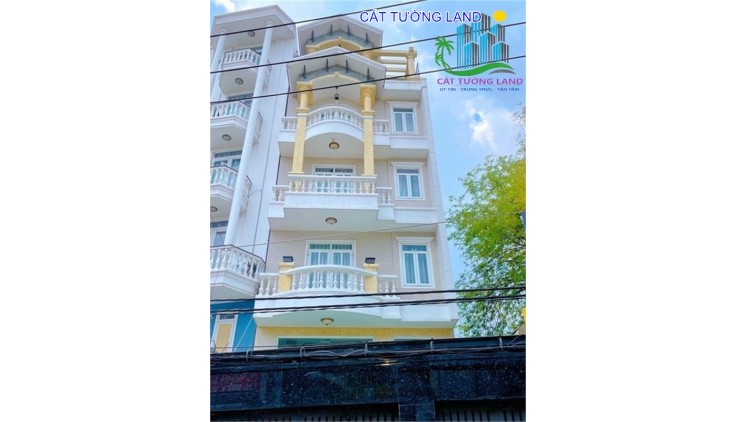 Bán nhà 6x15m, 5 Tầng Thang Máy. Mặt tiền Đường Số 1, Phường 16. Giá 13.5 tỷ