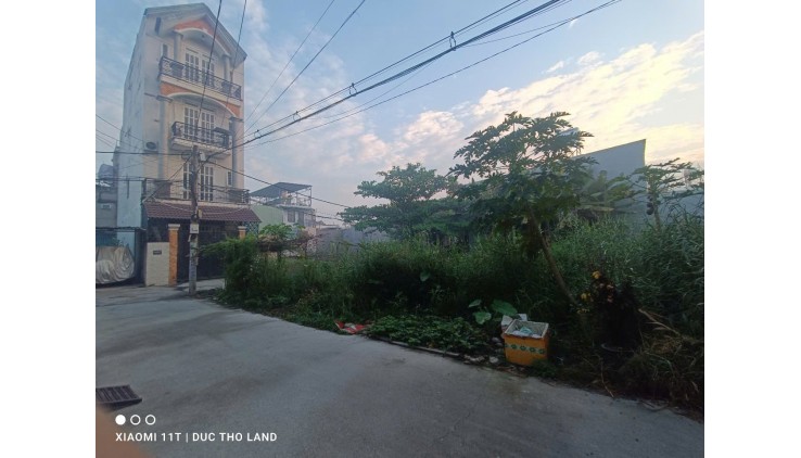 Bán đất đẹp lô góc 2 mặt hẻm xe hơi thông Quận 12, 10x17m, giá chỉ nhỉnh 5Tỷ