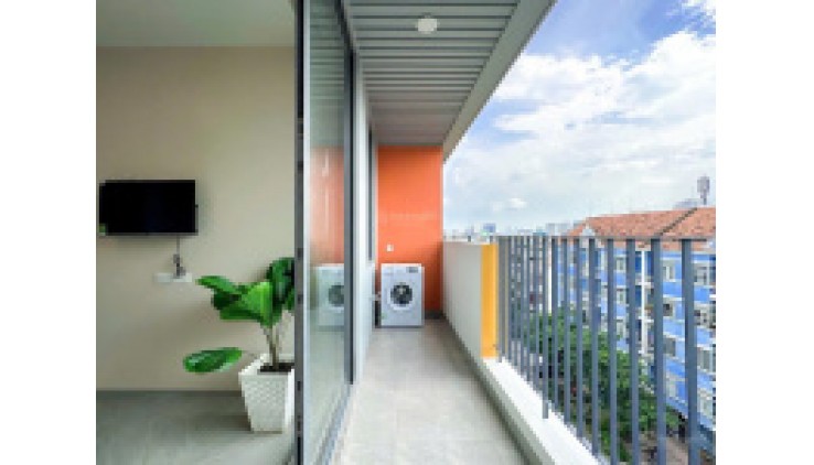 Cho thuê phòng ban công mới 100% chỉ 4,5tr đầy đủ nội thất đường Lê Trung Nghĩa, Tân Bình