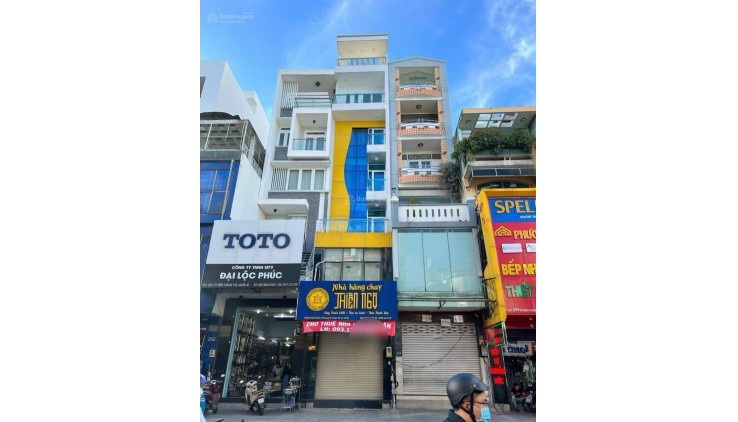 *** BÁ.N G.ẤP.Nhà Mặt Tiền Tô Hiến Thành Q10 (4X19m) 6Lầu HĐT.65Tr/Th, 27,5TỶ TL Mạnh