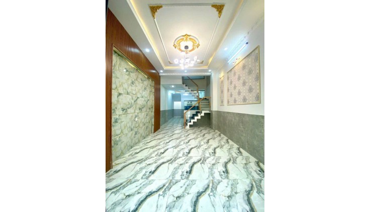 Bán Nhà mới mặt tiền nhánh Vip TX22, 4x17m, 3 tầng, ở, kinh doanh, VP Cty ngon, nhỉnh 5Tỷ