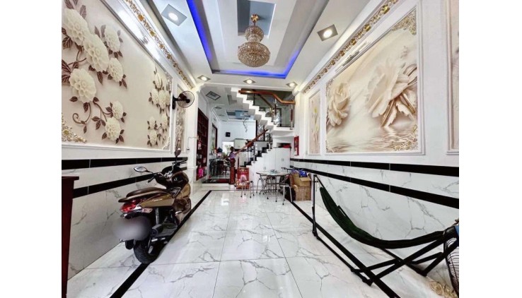 Bán nhà 60m2-4tang Hiệp Thành 45 Q12 ,oto ngủ nhà ,liền THPT Võ Trường Toàn- 5 tỷ nhỉnh 0932030061