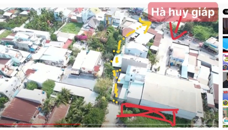 2,780 TỶ SỐC -Thạnh Xuân 51- ĐẤT SHR - 75,6M2 THỔ CƯ, ĐƯỜNG 7M