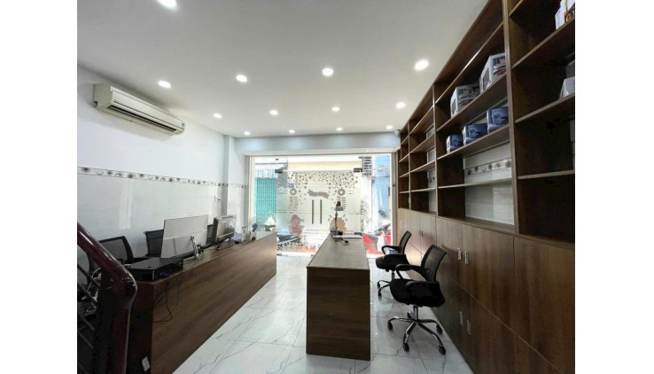 * Quận 10,Hẻm 6m, Ôtô Đỗ cửa-1 Căn Ra MT Nguyễn KIm 4Tầng-Ngang hiếm 4.5m-4PN, Hơn 9TỶ