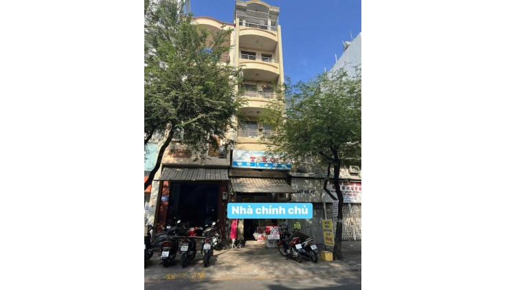 **V.I.P Quận 5- Nhà 2 MT Nhiêu Tâm Khu Đặc Thù KD Vàng Bạc 4X20,6Tầng Hơn 59TỶ