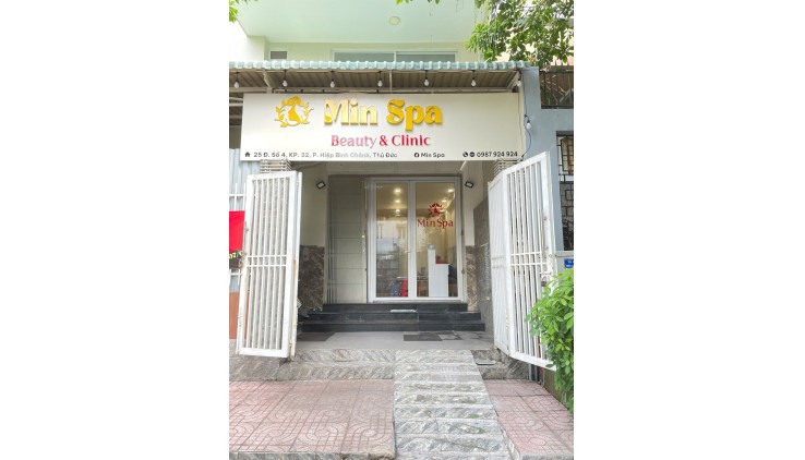 Sang nhượng Spa nhỏ (3 giường: 2 giường gội+ 1 giường massage ) ở Hiệp Bình Chánh, Thủ Đức