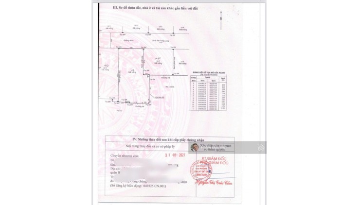 Bán lô đất Nơ Trang Long Quận Bình Thạnh xây 3 lầu ST. 8x18 nở hậu 10m công nhận 160m 115tr/m2