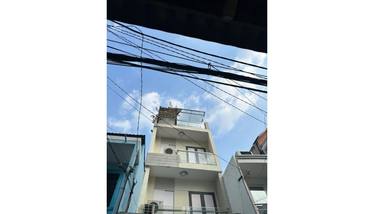 ++Bán nhà mặt tiền Sơn Hưng, phường 12, Tân Bình; 4x14 - chợ Bà Hoa