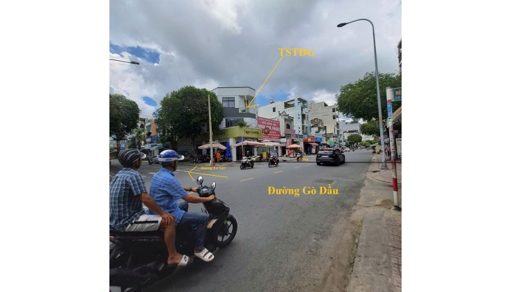Sản phẩm khan hiếm góc 2 mặt tiền Lê Sát và 171 Gò Dầu Tân Phú. Giảm còn 19.5 tỷ