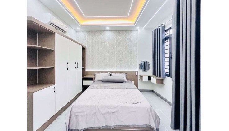 Nhà mới hxh full nt 57m2-5tang sát mt Huỳnh Thị Hai Q12 , liền kề chợ Ngã 3 Bầu , 6 tỷ 0932030061