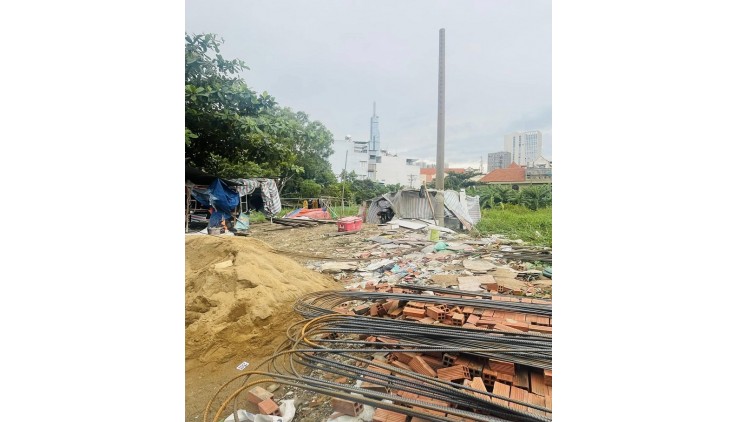 Bán đất thổ cư HXH ngộp bank Ung Văn Khiêm, P25, Bình Thạnh, 107m2, giá rẻ