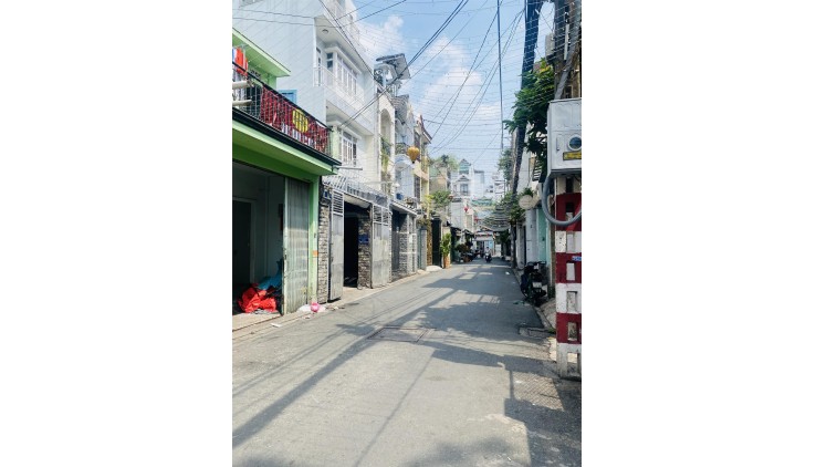 **Bán nhà HXH đường Lê Lai, phường 12, Tân Bình; 4x23 - nhà nở hậu tài lộc