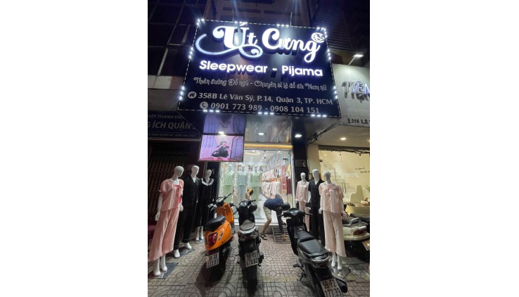 Quận 3  ! Sang Rè Lại MB Shop Decor Mới 100 % Bao Đẹp Giá Rẻ, Tel : 0908104151 ( Chính chủ )