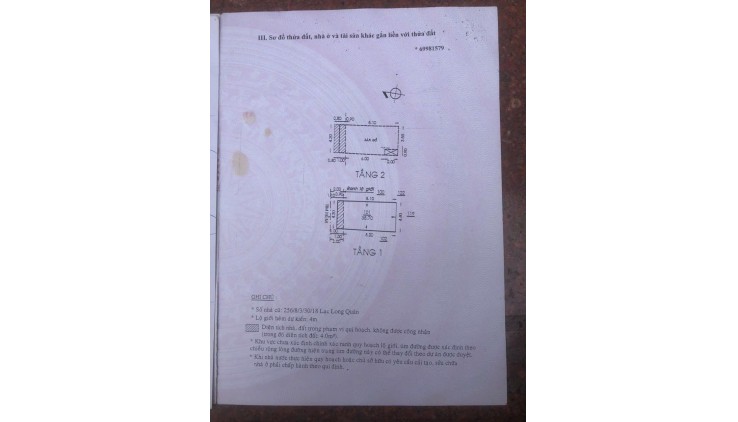 CHÍNH CHỦ Cần Bán Nhanh Nhà Đẹp Lạc Long Quân Phường 8, Quận Tân Bình, HCM