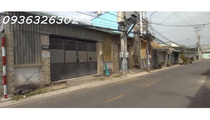 Nhà Xưởng Mặt Tiền Nhưa Trung Mỹ Tân Xuân Hóc môn 240m2 Ngang 6.3m