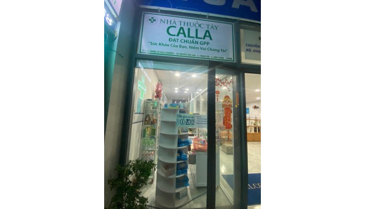 CHÍNH CHỦ SANG NHƯỢNG LẠI NHÀ THUỐC  Địa chỉ : Chung cư Calla 13C Nguyễn Văn Linh, xã Phong Phú, huyện Bình Chánh