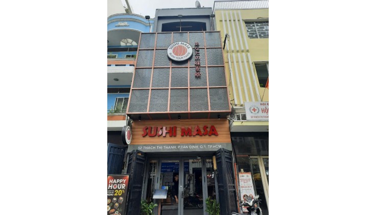 Bán Nhà MặtTiền Đường Thạch Thị Thanh, Quận 1 - 4x17m - 28.5 Tỷ