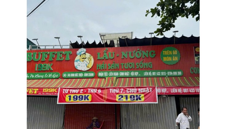 CHÍNH CHỦ SANG NHƯỢNG HOẶC CHO THUÊ LẠI TOÀN BỘ NHÀ HÀNG