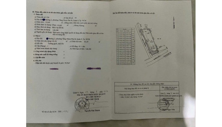 NHÀ ĐẸP - 2 MẶT TIỀN - Bán Nhà Chính Chủ Đường Số 2 Phường Tăng Nhơn Phú B, Quận 9, HCM