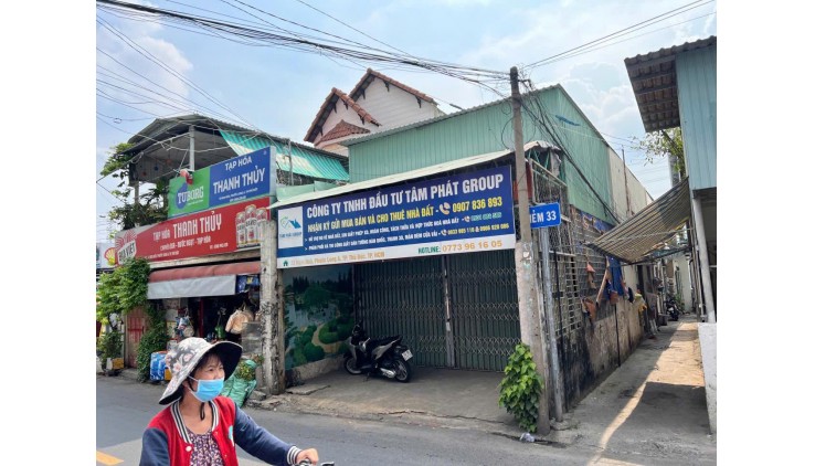 Bán nhà số  MT nam hoà, phường phước long A, q9. DT= 127m2 . Sổ công nhận  70m2