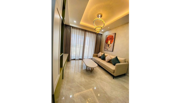Cho thuê cc Celetas Rise đường Nguyễn Hữu Thọ, 85m2, full nội thất, 2PN, chỉ 14tr