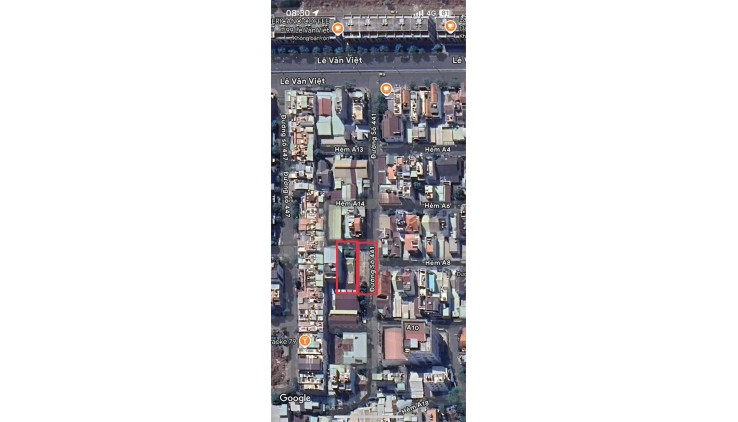 Bán đất GÓC 2 MT Đường – LÊ VĂN VIỆT, Tp. TĐ – SỔ RIÊNG – DT 288m2, GIÁ TỐT. LH 0909185988