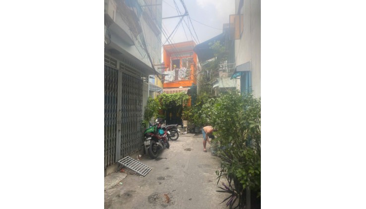 NHÀ BÁN GẤP P15Q8, HẺM LƯU HỮU PHƯỚC TRƯỚC NHÀ 4M, DT 56M2 – 4 X 14M- 2 TẦNG, CHỈ 3 TỶ.