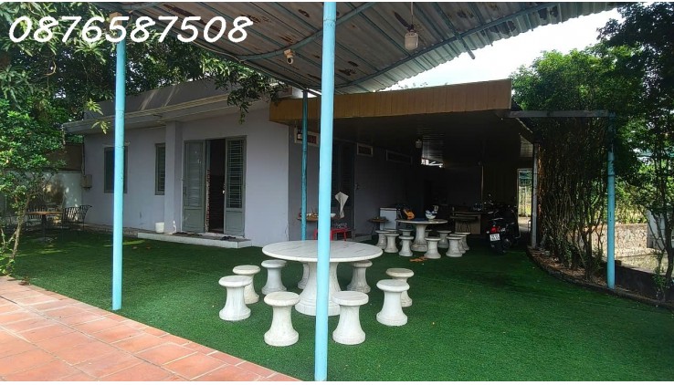 NHÀ-VƯỜN DIỆN TÍCH KHỦNG 2835M2 VUÔNG VỨC , NỞ HẬU GIÁP SÔNG SÀI GÒN TẠI HOCMON GIÁ 33 TỶ (TL)
