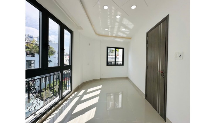 BÁN NHÀ MỚI 100% - CHÍNH CHỦ - HOÀNG HOA THÁM - P5 BÌNH THẠNH - XE HƠI 7C NGỦ NHÀ - 5 TẦNG - 4PN 4WC - TL CHÍNH CHỦ