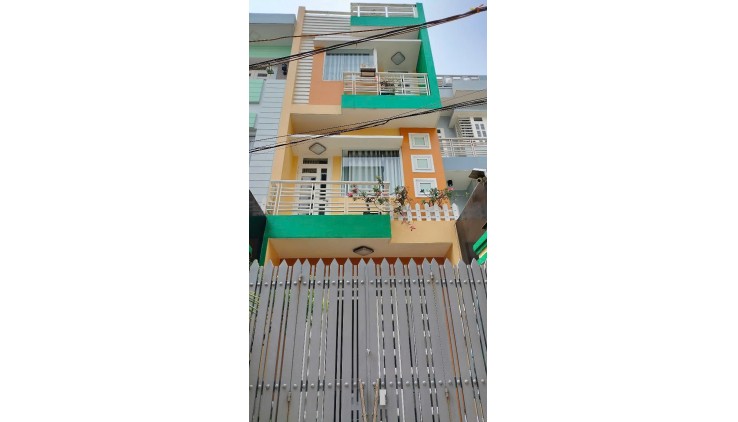 BÁN NHÀ HẺM 5M, 3TẦNG 78M2(3.9❌20) LÊ VĂN THỌ, PHƯỜNG 8 GÒ VẤP, 6.75 TỶ