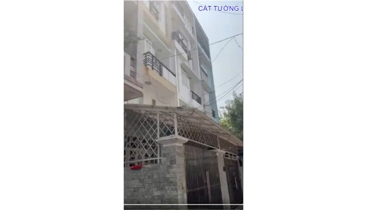 Bán nhà 4x16m, 5 Tầng. Hẻm 8m ngay sát Đường Số 1, Phường 11, Giá 6.8 tỷ