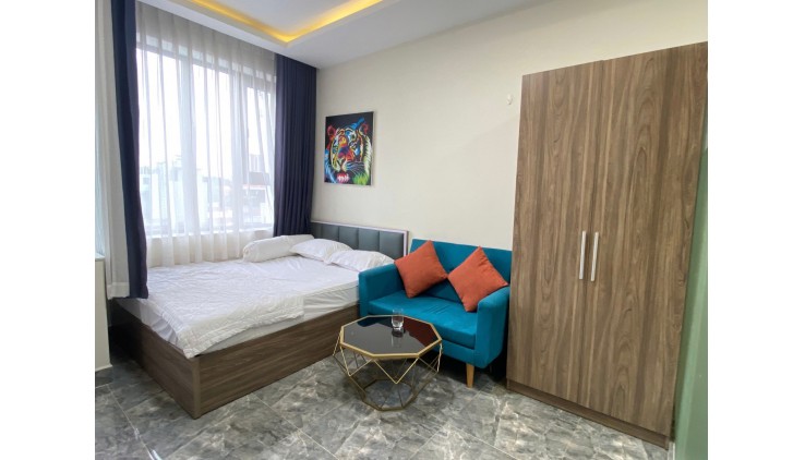 CHO THUÊ NHÀ CHDV hẻm NGUYỄN KHOÁI, Q.4, TP. HCM - 46M2, 5 TẦNG, 8PN, 8WC - 44 TRIỆU/THÁNG