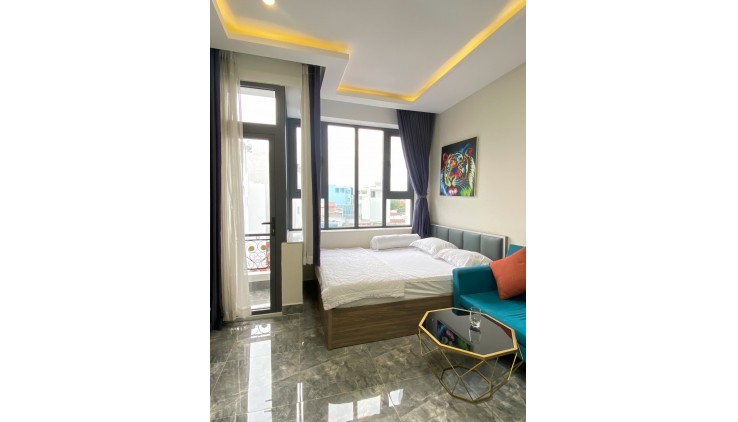 CHO THUÊ NHÀ CHDV hẻm NGUYỄN KHOÁI, Q.4, TP. HCM - 46M2, 5 TẦNG, 8PN, 8WC - 44 TRIỆU/THÁNG