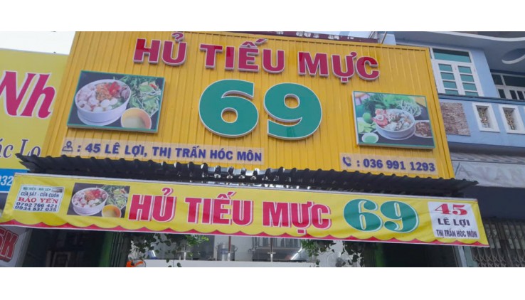 CHÍNH CHỦ CẦN SANG QUÁN - HÓC MÔN TP HCM