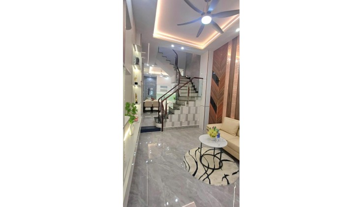 NHÀ 3TẦNG,4PN,Tặng full nội thất,HXH, NGUYỄN VĂN KHỐI GÒ VẤP chỉ 5.1Tỷ.