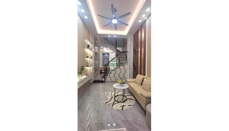 NHÀ 3TẦNG,4PN,Tặng full nội thất,HXH, NGUYỄN VĂN KHỐI GÒ VẤP chỉ 5.1Tỷ.