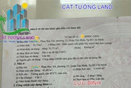 Bán nhà 3 Tầng, Hẻm 6m Phan Huy Ích, Phường 15, chỉ 5.55 tỷ