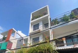 Khu cư xá ngân hàng - hẻm xe tải - Nhà 4 lầu-rẻ nhất khu vực