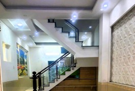 Cho thuê nhà 1T2L 4pn mặt tiền đường 6 - Hiệp Bình Chánh