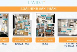5  suất nội bộ Lavida Plus Quận7 ngay phú mỹ hưng giá từ 53Tr/m2, 2PN DT 74m2 giá 4,2 tỷ. Ck 5%. CĐT 0917688586