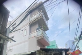 [P3Q8],  NHÀ 4 LẦU. MẶT TIỀN HẺM XE HƠI, DIỆN TÍCH 93 M2 GẦN ĐƯỜNG CAO LỔ. CHỈ 7 TỶ